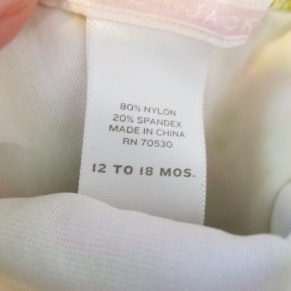 Janie and Jack one piece swimsuit~12-18 months - Picture 8 of 9